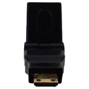 Adaptador Hdmi FêmeaxMini Hdmi Macho Emenda Flexivel 180 Graus