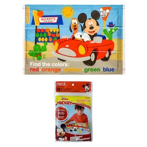 Tapetes americanos descartáveis Disney Mickey Mouse x18