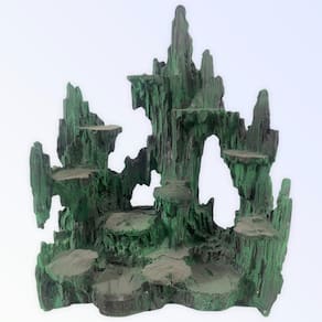 Congá Altar Comporta 12 Orixás 10cm em Resina- Selecione Cor