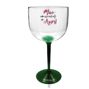 Taça Gin Bicolor Verde Para Dia Das Mães - Ascendente