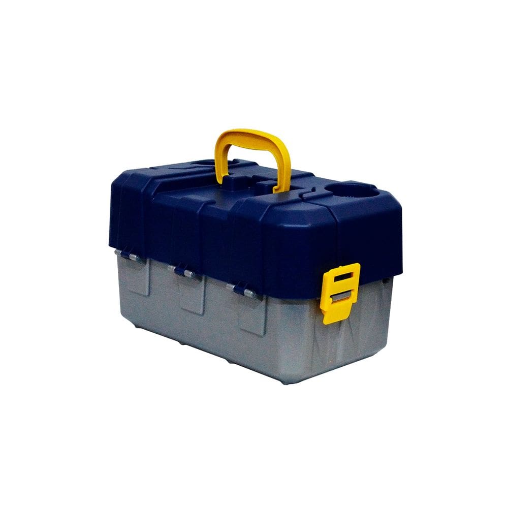 Caixa CX PREMIUM 2BJ HI 38x24x22cm 2 Bandejas Articuladas Divisórias Removíveis