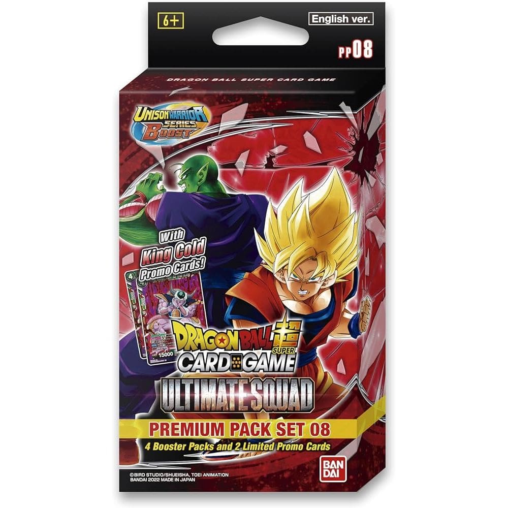 Dragon Ball Super CG: Premium Pack Set 08 (PP08)