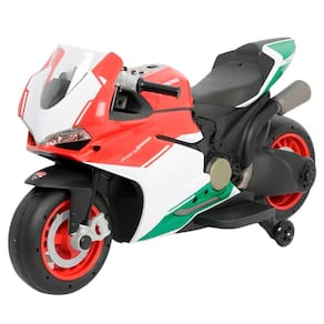 Mini Moto Elétrica Infantil Bateria 12V Ducatti 1299 Panigale Som Farol Licenciada Importway Bw364