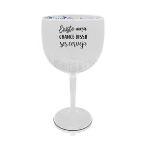 Kit 8 Taças Gin Branca Personalizada Para Live