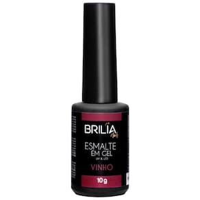 Brilia Nail Esmalte Essencial Vinho 10G