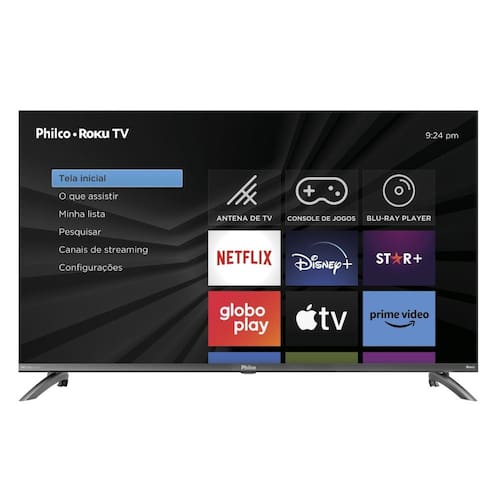 imagem-Smart TV Philco 40 Polegadas LED Roku PTV40M9GR2CGB