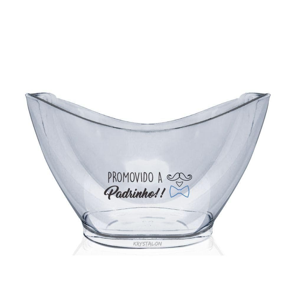 Champanheira Personalizada Para Padrinho Krystalon