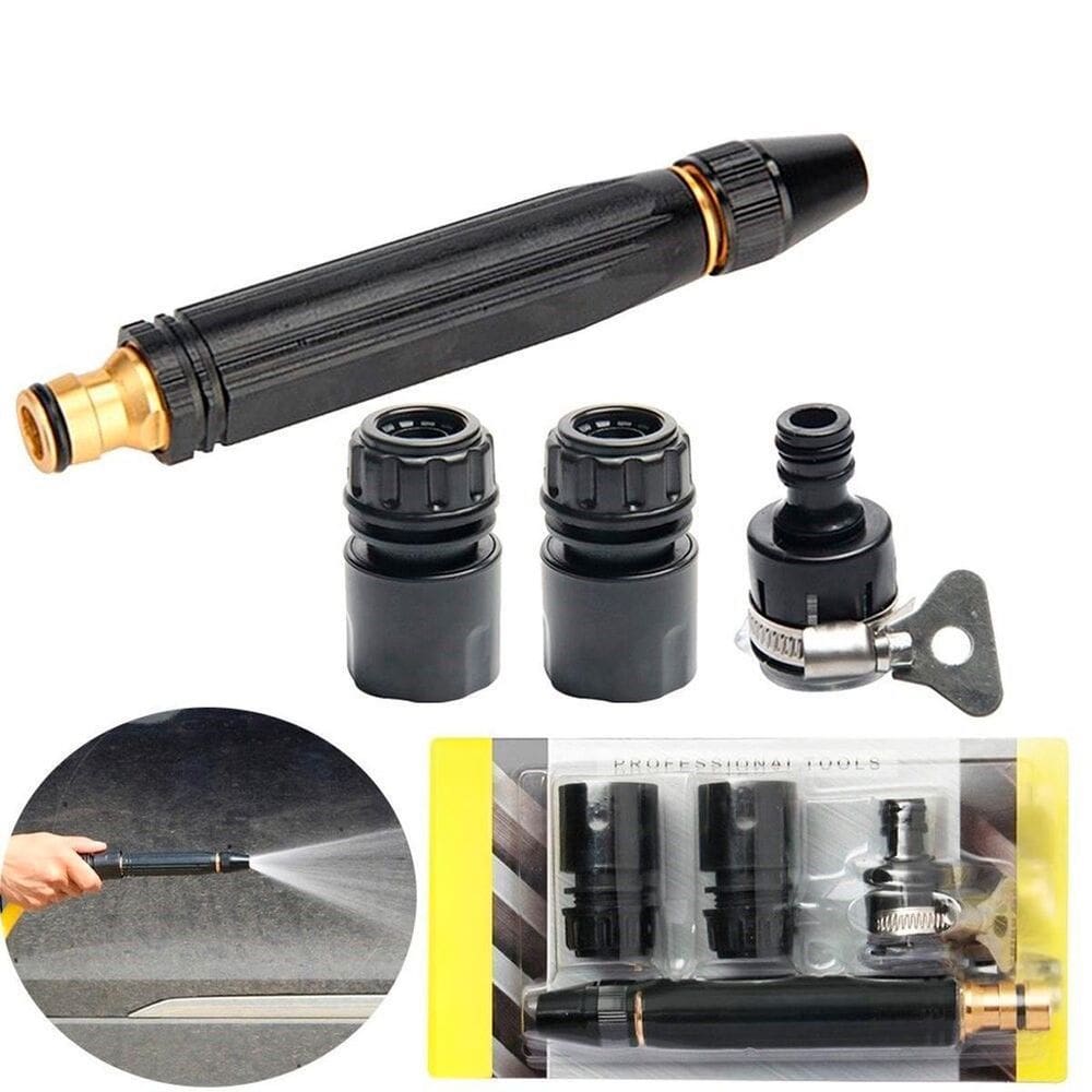 Bico Alta Pressão Conector Rápido Mangueira Potente Jato