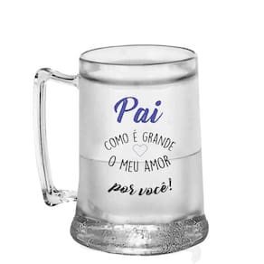 Caneca Gel Personalizada Criativa Dia Dos Pais Amor Por Você