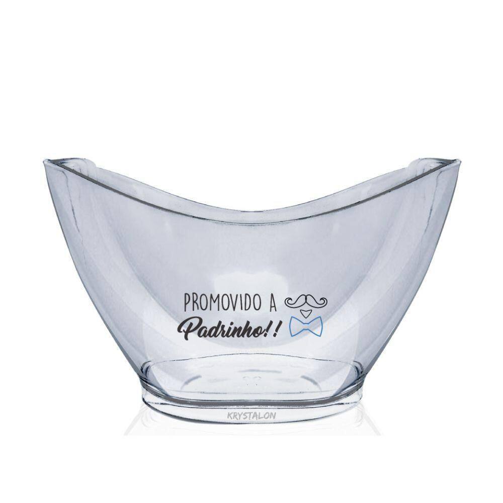 Champanheira Personalizada Para Padrinho Krystalon