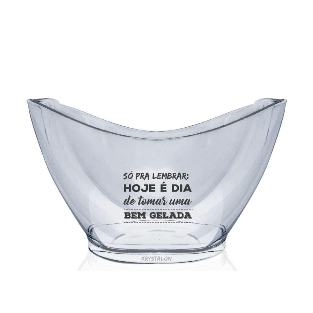 Champanheira Personalizada Bem Gelada - Krystalon