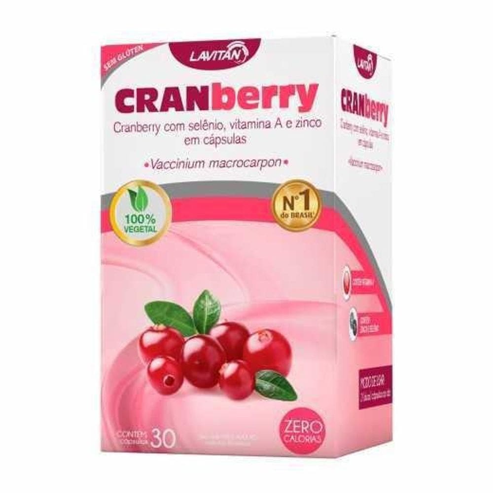 Kit Com 03 Unids - Cranberry - 30 Comprimidos Cada