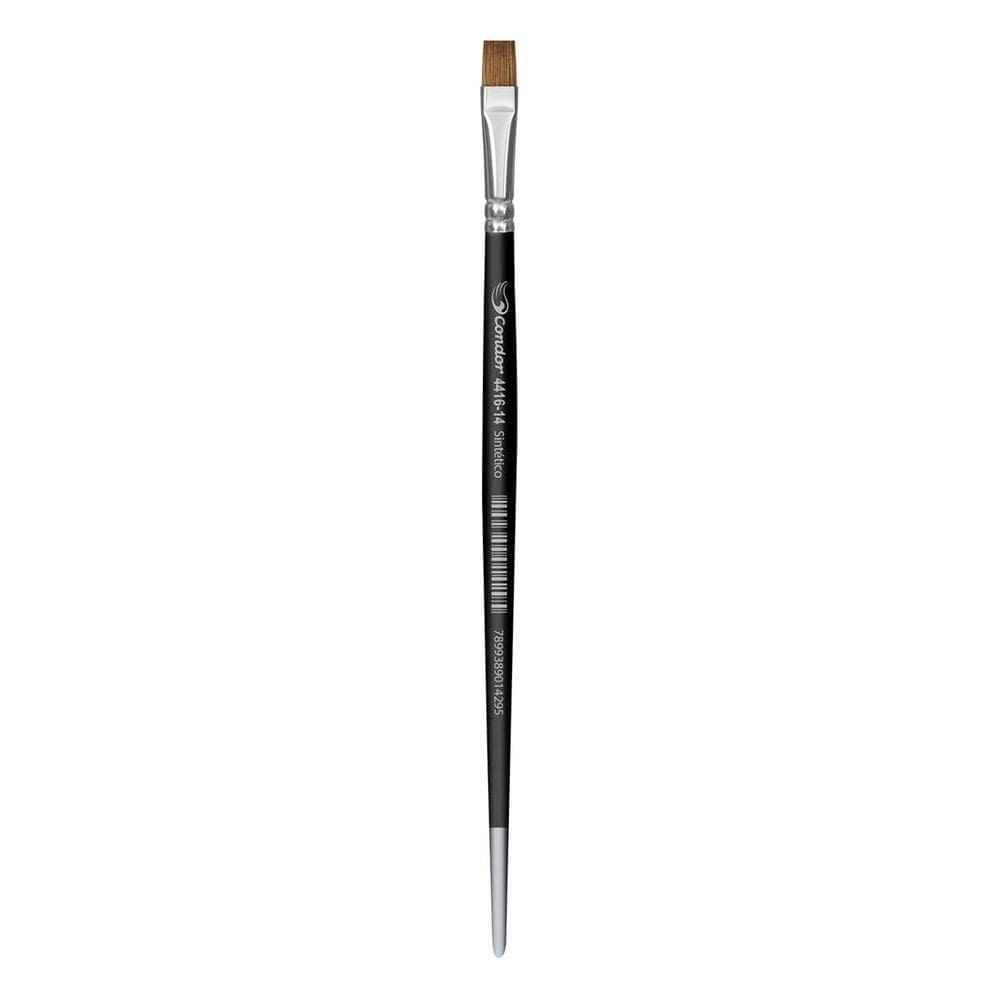 Pincel Chato Sintetico Condor 4416 Nº 14