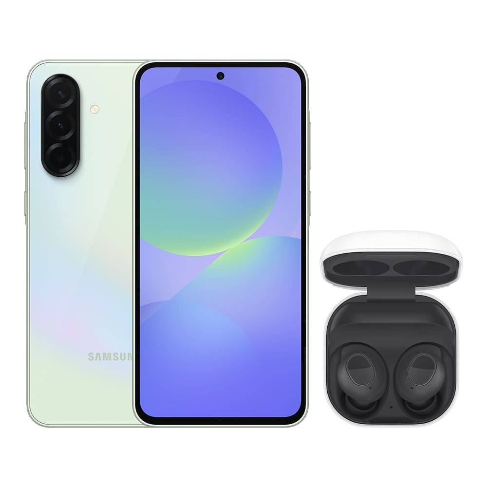 A36 5G (256GB) - Verde + Galaxy Buds FE - Grafite