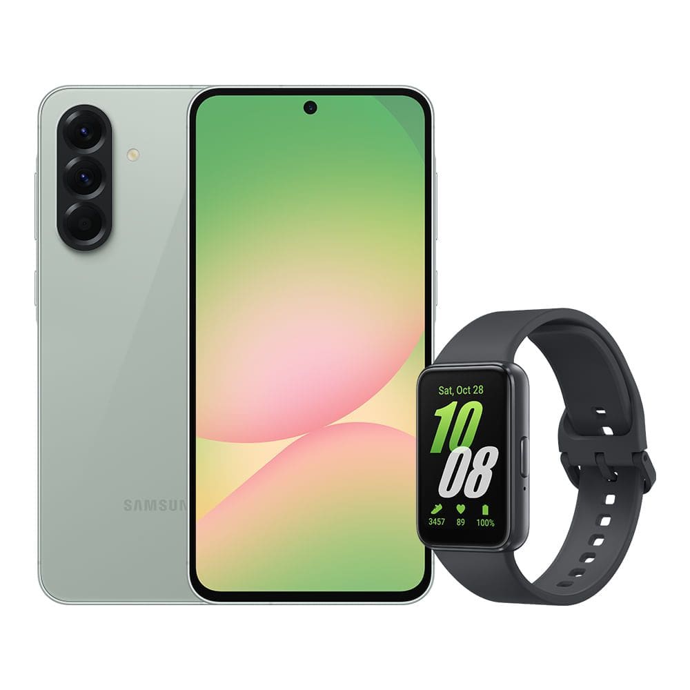 A56 5G (256GB) - Verde + Galaxy Fit3 - Grafite