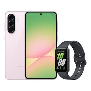 A56 5G (128GB) - Rosa + Galaxy Fit3 - Grafite