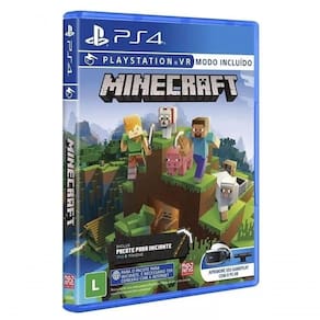 Minecraft Pacote Para Iniciantes Br (roda Com Psvr) - Ps4