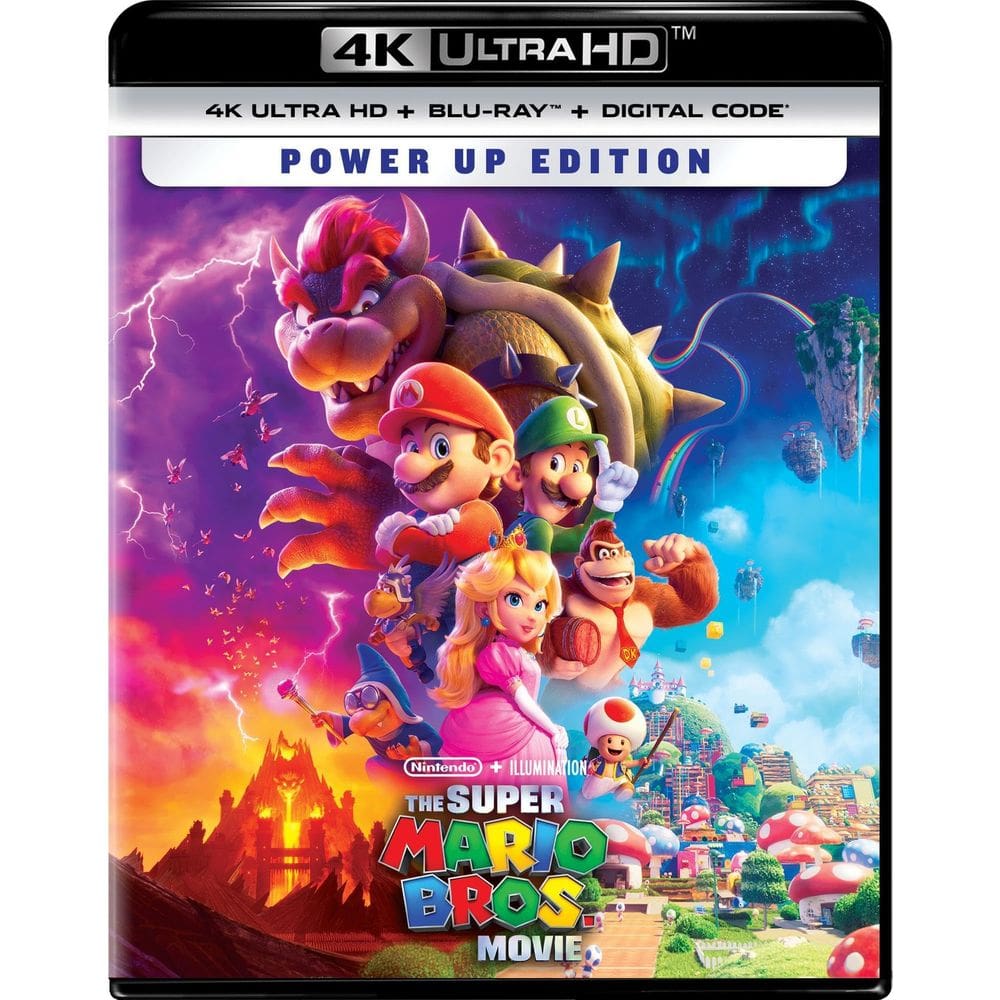 Filme Super Mario Bros. Power Up Edition 4K UHD + Blu-ray