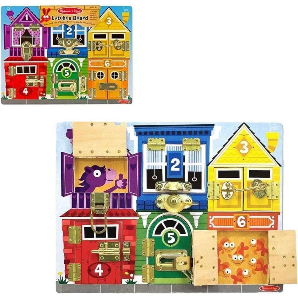 Brinquedo Porta E Trava De Madeira Melissa E Doug - Sunny