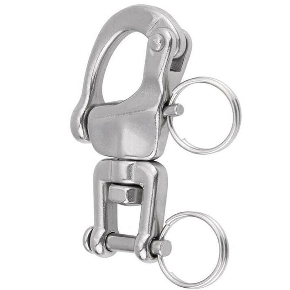 Manilha Tubarão Inox Com Destorcedor 70Mm