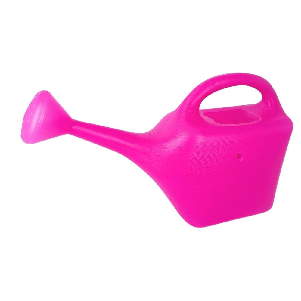 Regador Plástico com Bico Chuveiro (1L) Rosa JC JARDIM