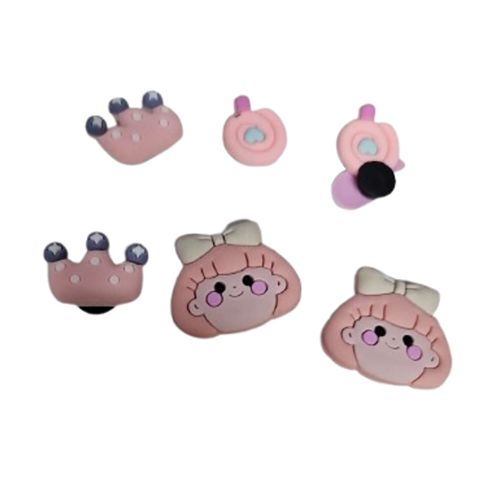 Pins Botons para sandalias Crocs Modelo Menina