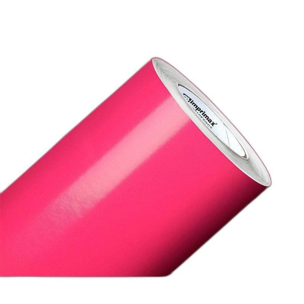 Adesivo Vinílico Laquear Porta Mesa E Box Vidro Rosa 1,5M