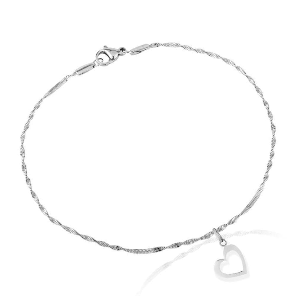 Tornozeleira de Aço Love 24cm