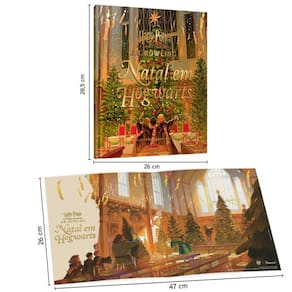 Natal Em Hogwarts-Ilustrado(Com Poster Exclusivo)