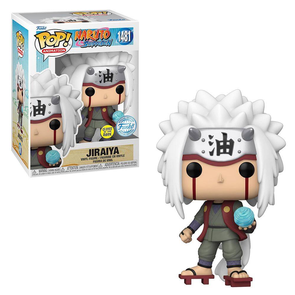 Funko Pop Anime Naruto Shippuden Ex. Jiraiya  Glow #1481