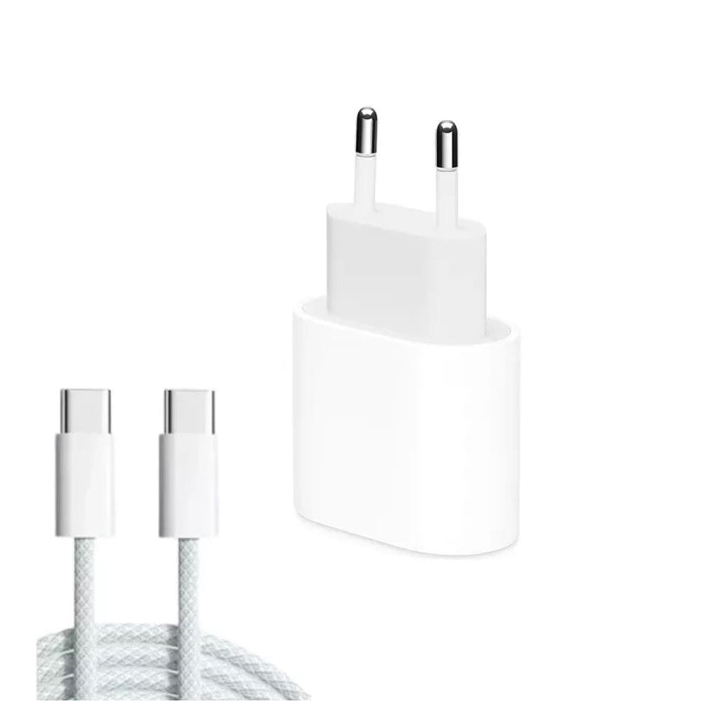 Carregador Carga Rápida 30w Com Cabo Tipo C De 1 Metro