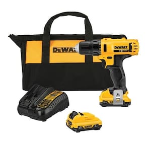 Furadeira Parafusadeira 12v + Carregador + Bolsa Dewalt