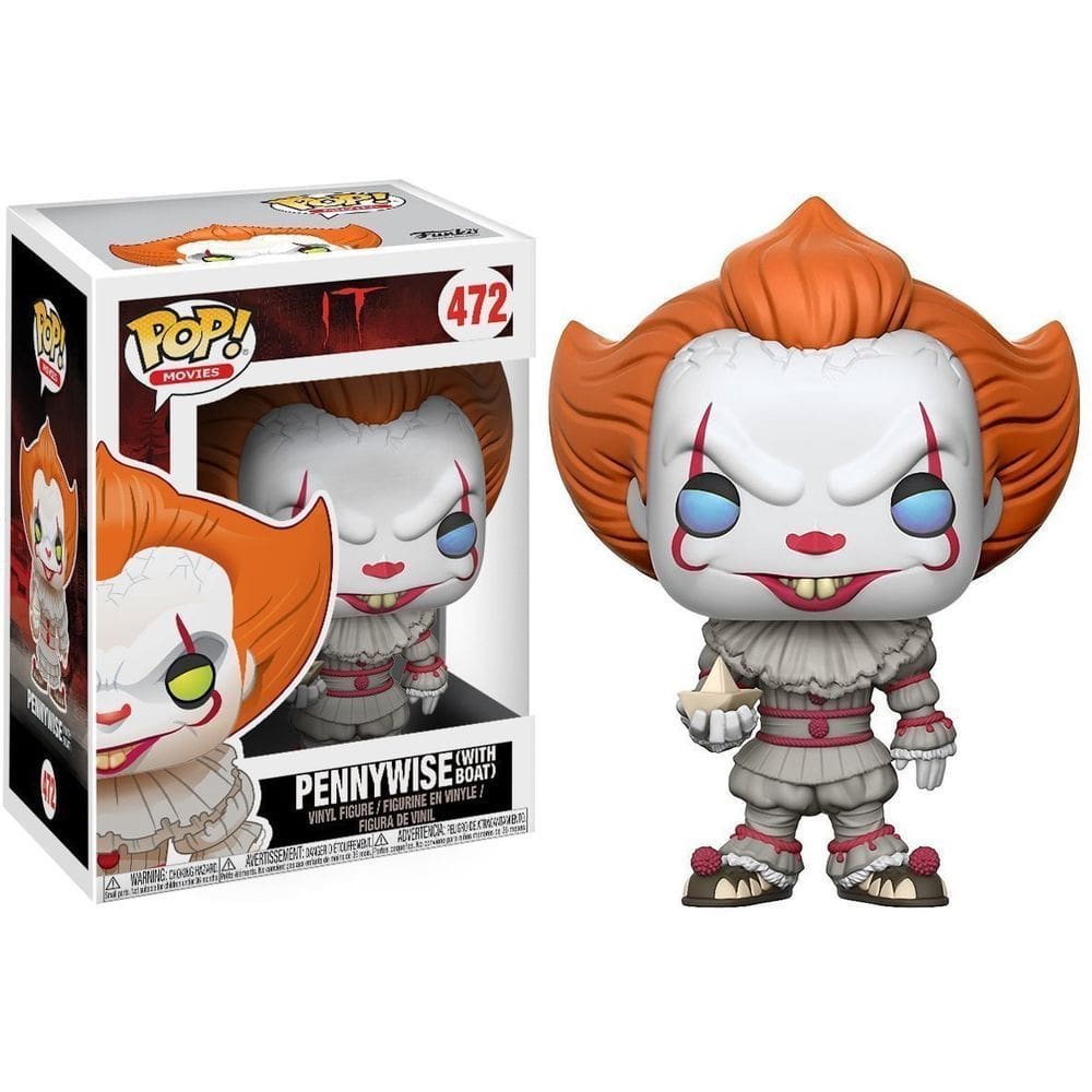 Funko Pop Movies It - Pennywise With Boat #472