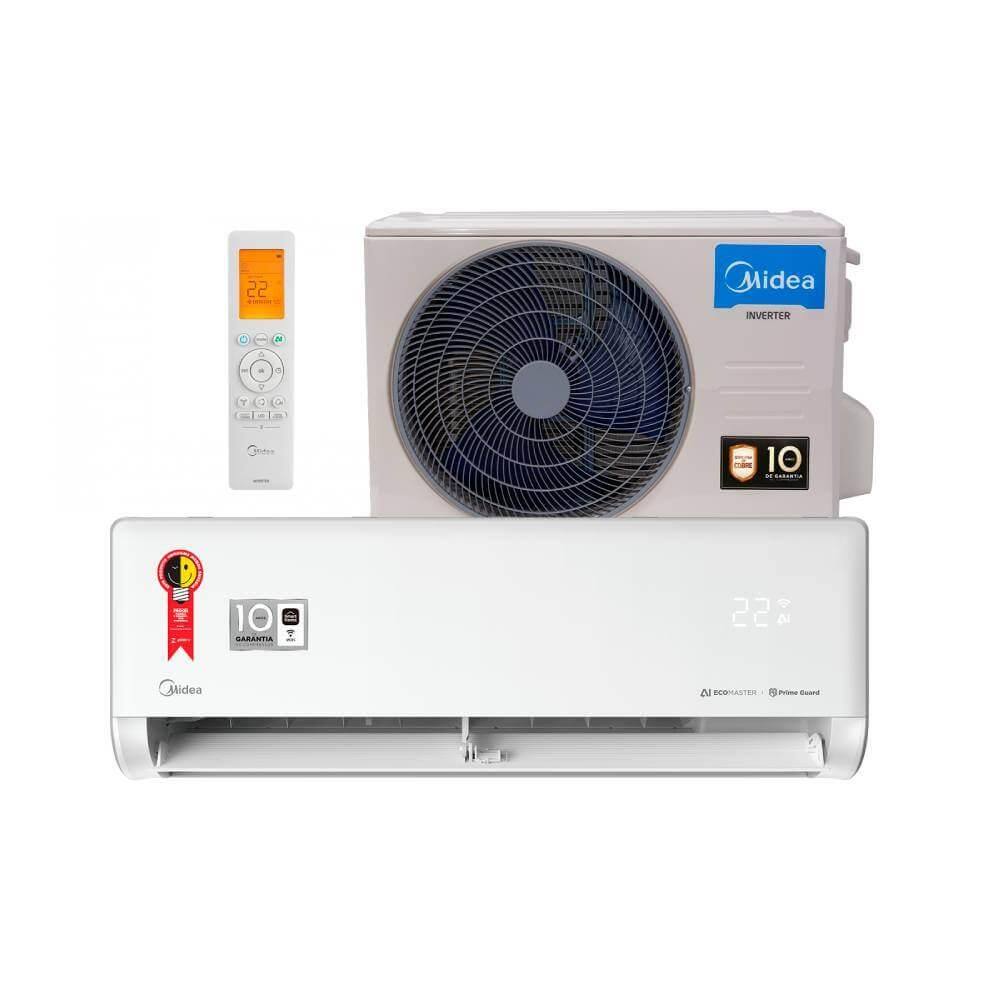 Ar Condicionado Split Inverter Hi Wall Midea IA Ecomaster 24000 BTUs Frio 42EZVCA24M5 - 220V
