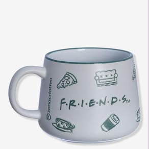 Caneca Friends Mona 500ml Cerâmica Zona Criativa