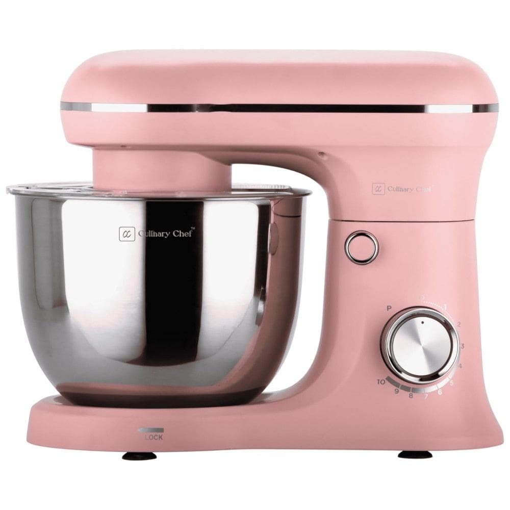 Batedeira Elétrica de Bancada 4,5L com 8 Velocidades, 300W, 110v, FRIGIDAIRE ESTM020 PINK, Rosa