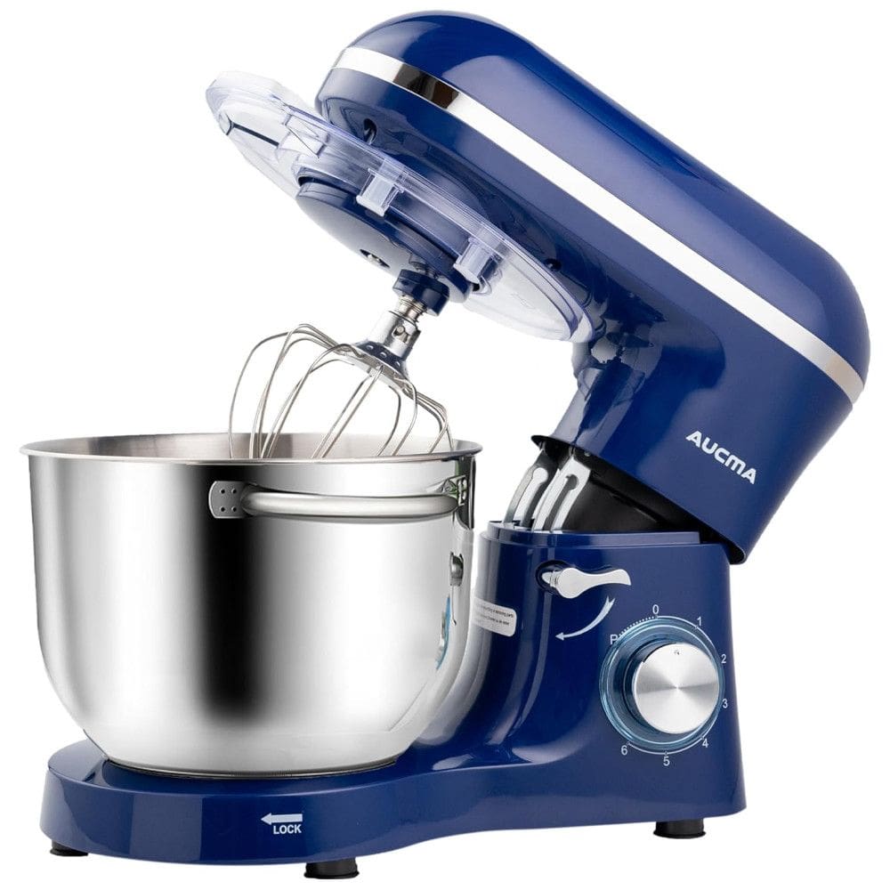 Aucma Batedeira 6 Velocidades 6 Litros 660W Azul 110V