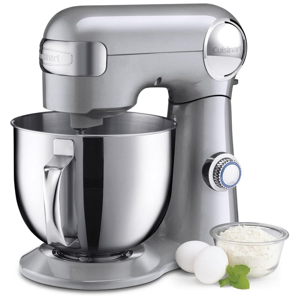Batedeira de Bancada 5L com 12 Velocidades, Aço Inoxidável, 500W, 110v, CUISINART SM 50BC, Prateado