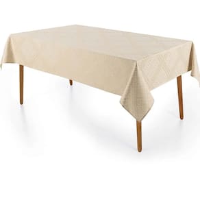 Toalha de Mesa Retangular 160x270cm Jacquard Beamon - Karsten