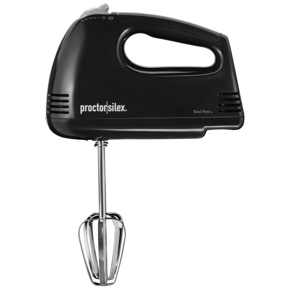 Batedeira de Mão Elétrica com 5 Velocidades Aço Inoxidável 100W, 110v, PROCTOR SILEX 62507PS, Preto