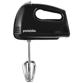 Batedeira de Mão Elétrica com 5 Velocidades Aço Inoxidável 100W, 110v, PROCTOR SILEX 62507PS, Preto