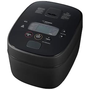 Panela de Arroz Zojirushi NW-QAC10 5,5 Xícaras de Capacidade, Fogão de Indução e Aquecedor com Panela Personalizada, Revestimento