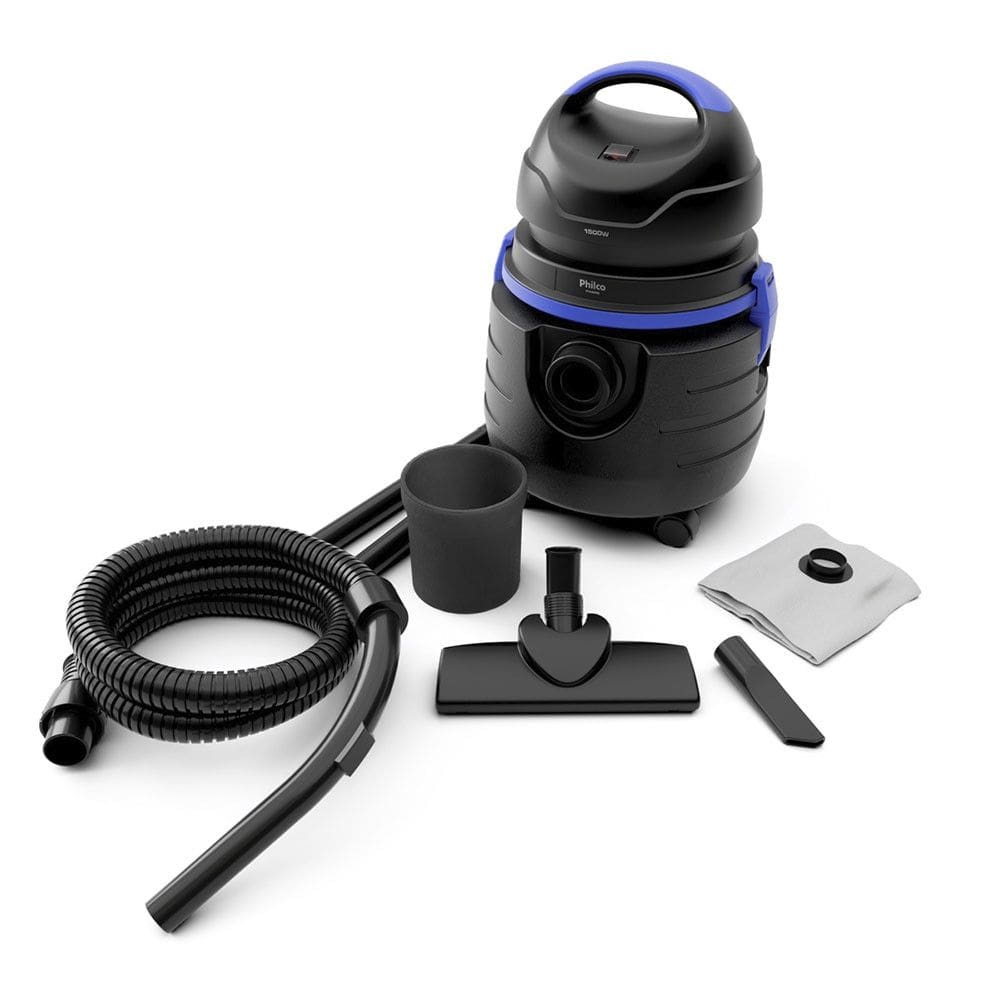 Aspirador de Água e Pó Philco 1500W 20L com Acessórios PAS80