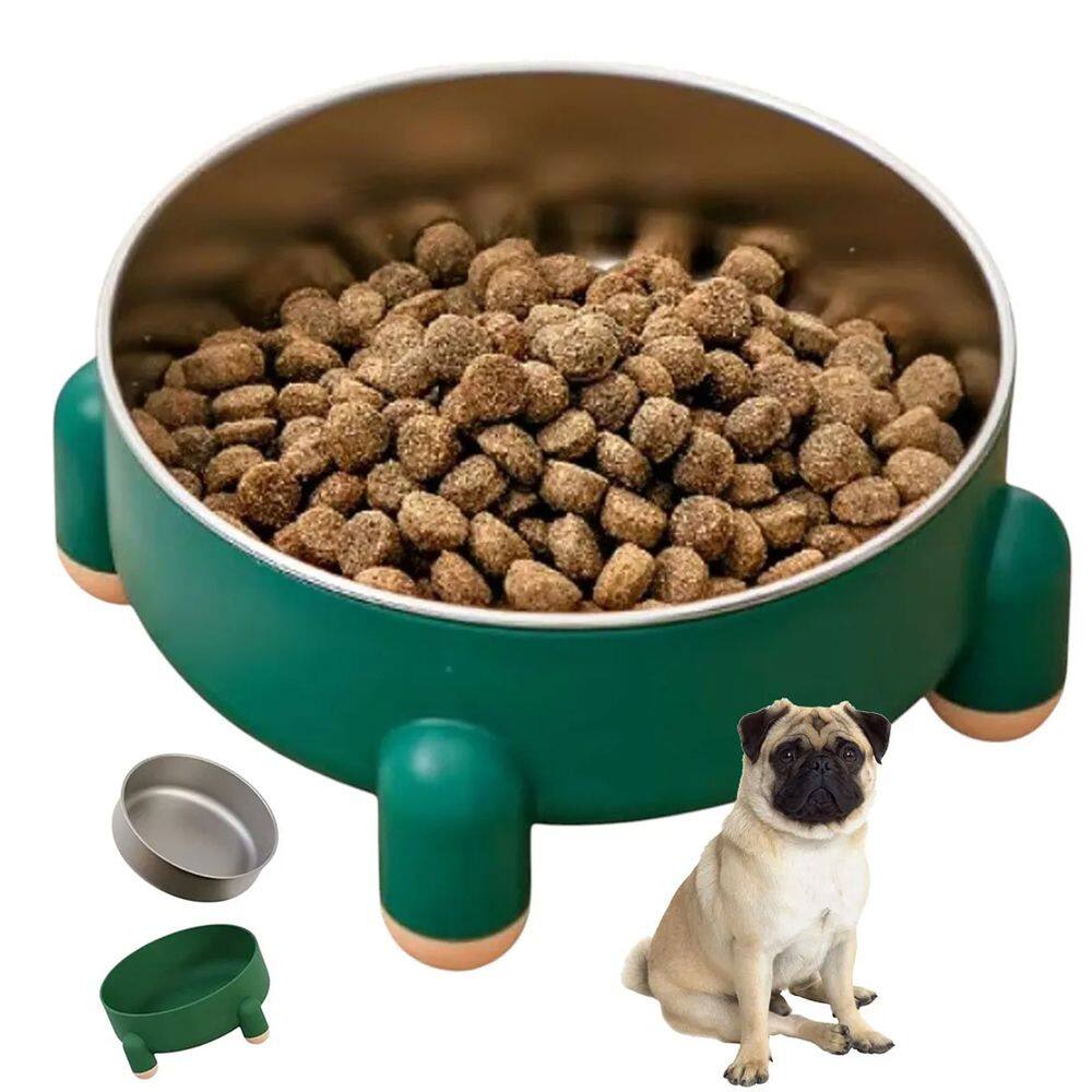 Comedourdo Elevado Cachorro Gato Cao Animal de Estimaçao Raçao Tigela Removivel