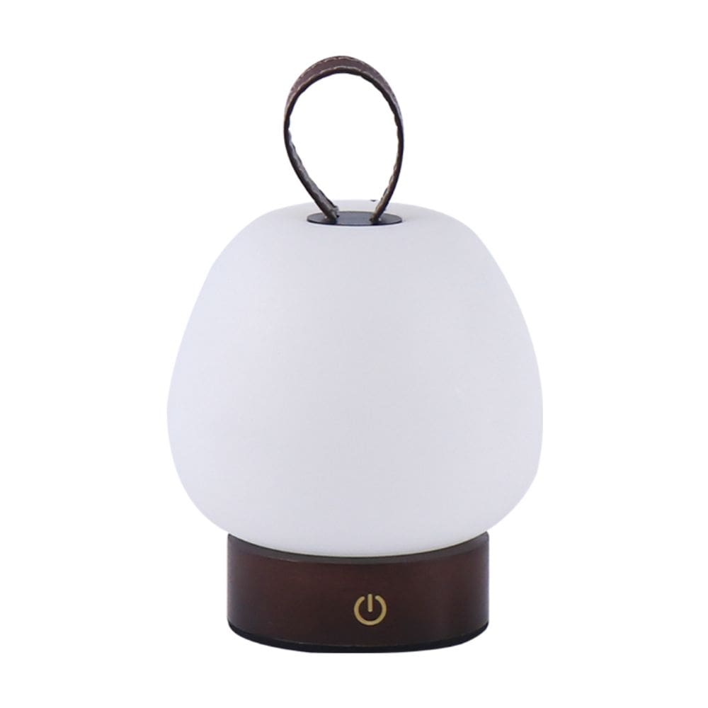 Luminária de Mesa Abajur 17cm Led 3W 2700K Touch Recarregável