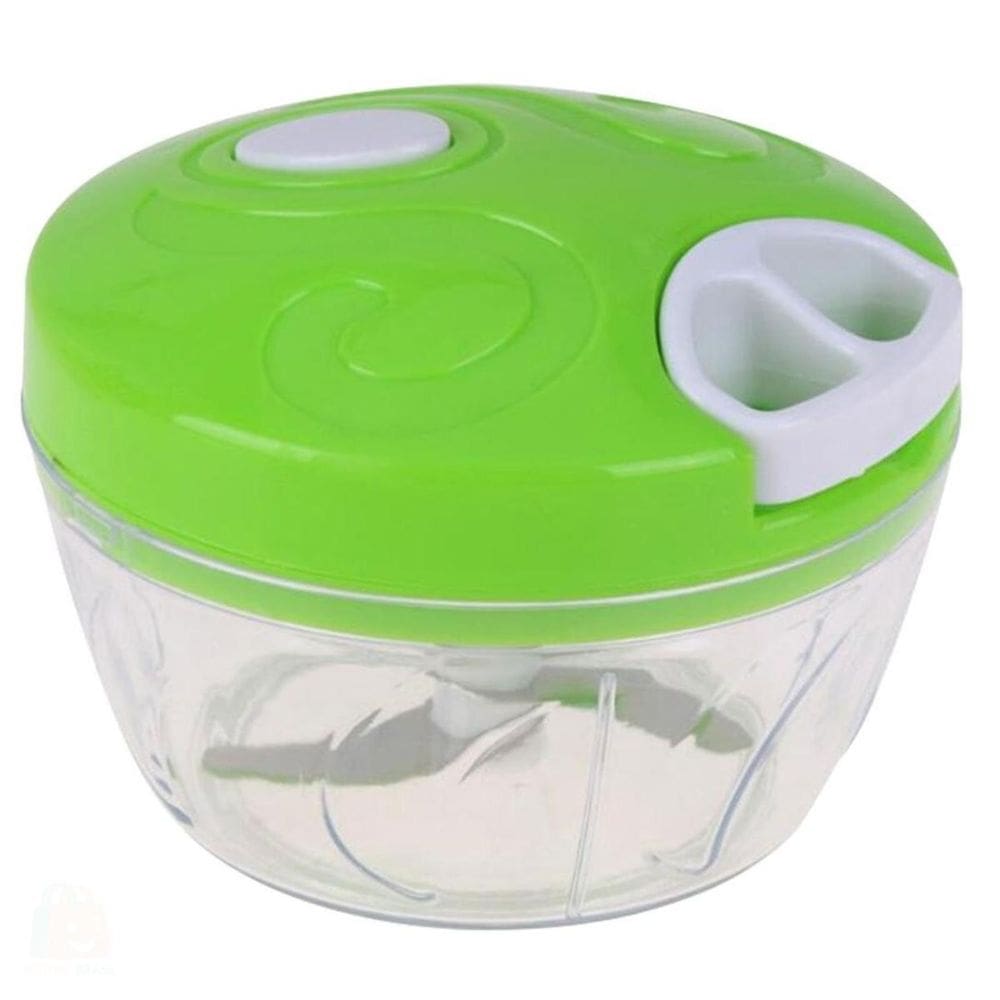 Processador Triturador Manual De Alimentos 3 Lâminas