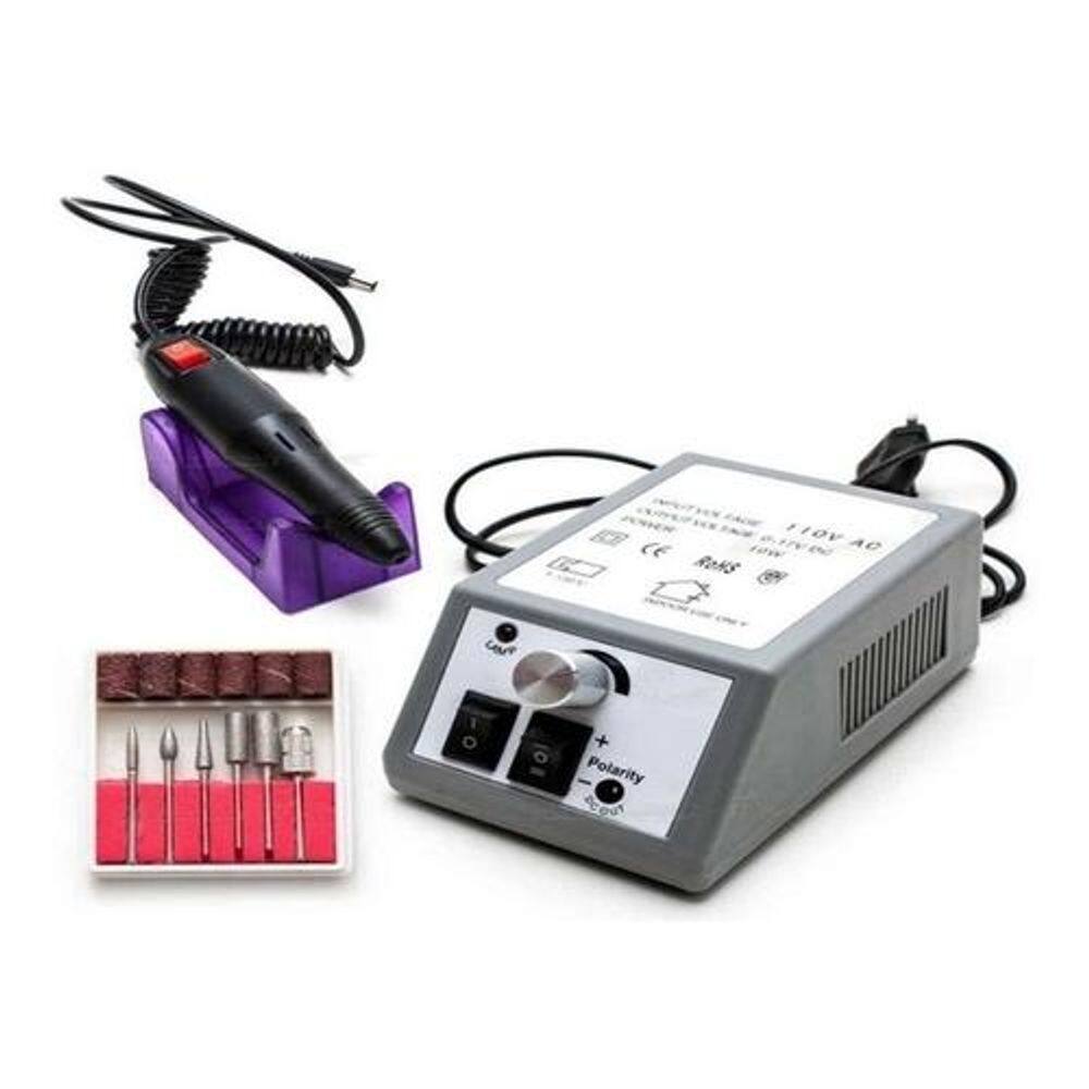 Lixa Unha Elétrica Profissional Manicure Pedicure Bivolt MERCEDES