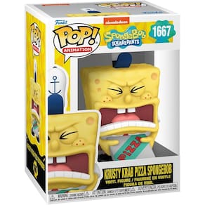 Funko Pop Bob Esponja Entregador de Pizza 1667