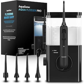 Flosser de água Aquasonic Aqua Flosser PRO 600mL 10 níveis