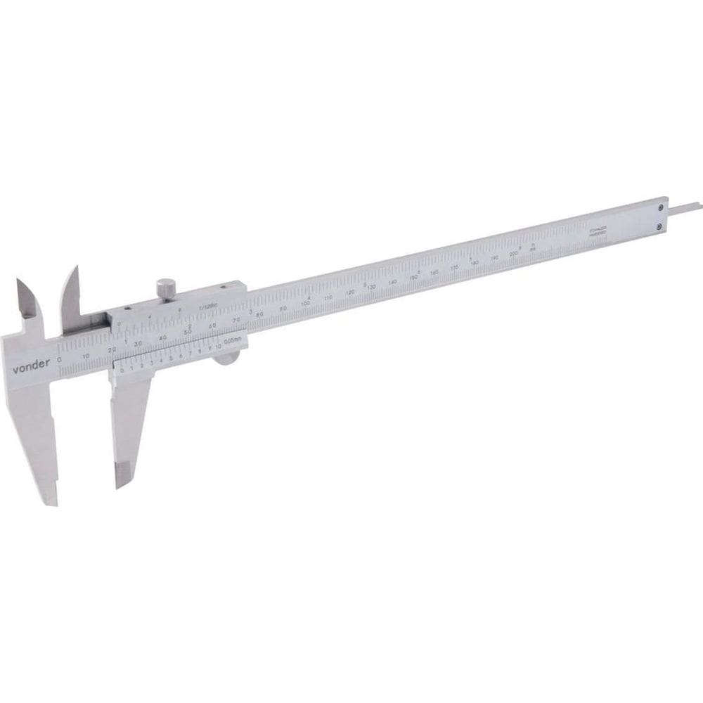 Paquímetro Universal 200Mm 0,05Mm Aço Inox Pa205 - Vonder